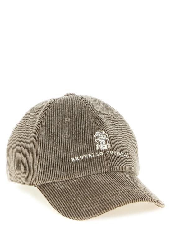 26FW 브루넬로 쿠치넬리 모자 MY4999850CWV75 Gray - BRUNELLO CUCINELLI