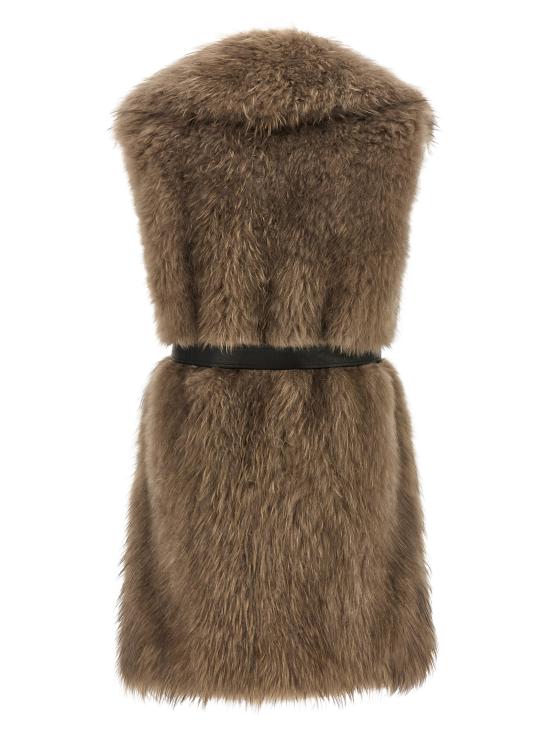 26FW 블랑샤 무스탕 26044311NATURALE Beige - BLANCHA
