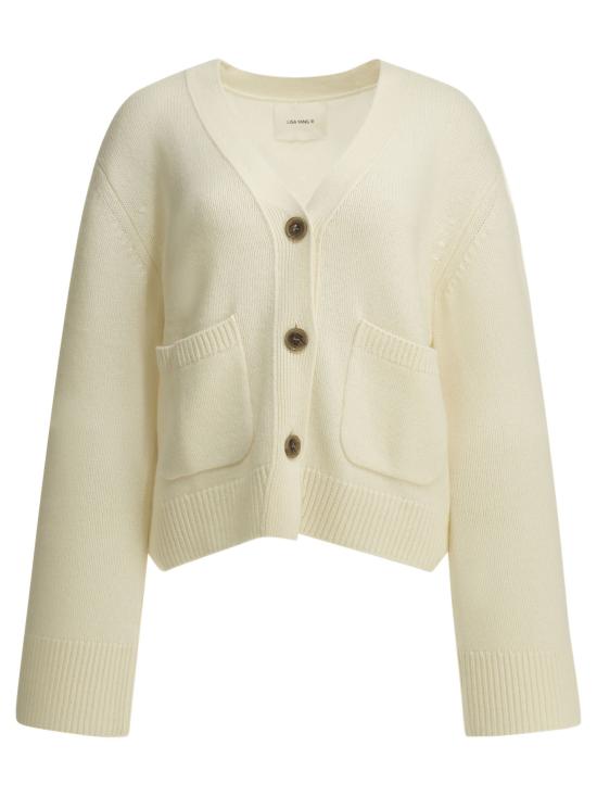 26FW 리사 양 가디건 화이트