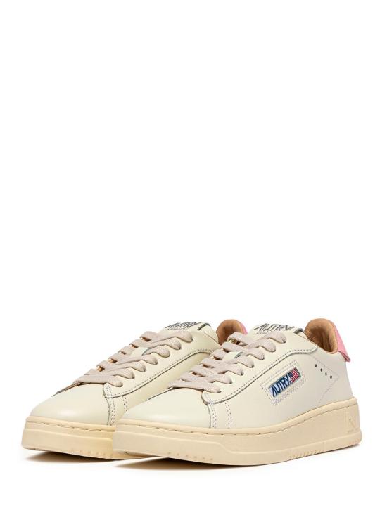 26FW 오트리 달라스 로우 고트스킨 스니커즈 ADLWMR24 CREAM - AUTRY