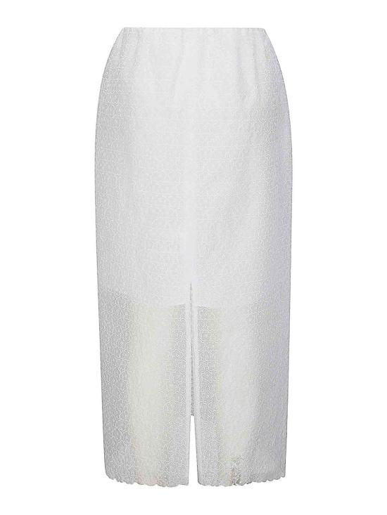 26SS 세실리아 반센 미디 스커트 126RTW17013WHITE - CECILIE BAHNSEN