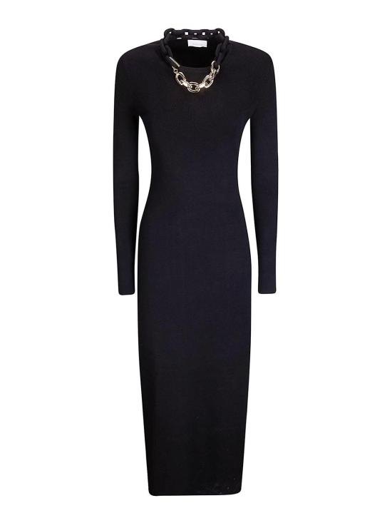 26SS 파코라반 롱 원피스 26PMRO252ML0308P001 Black