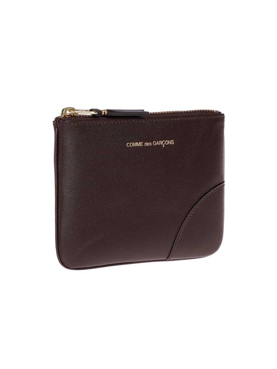 26SS 꼼데가르송 클래식 레더 라인 파우치 SA8100801 Brown - COMME DES GARCONS