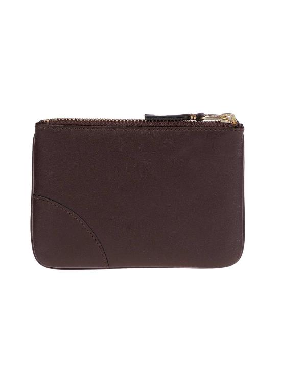 26SS 꼼데가르송 클래식 레더 라인 파우치 SA8100801 Brown - COMME DES GARCONS