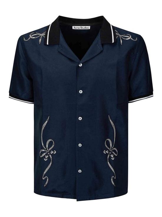 26SS 아크네 스튜디오 셔츠 BB0662BG3 Dark Blue