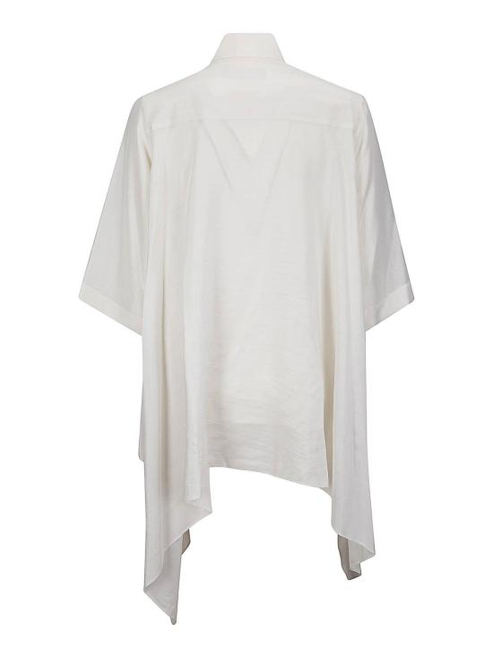 26SS 요지 야마모토 블라우스 FKB804111 White - YOHJI YAMAMOTO