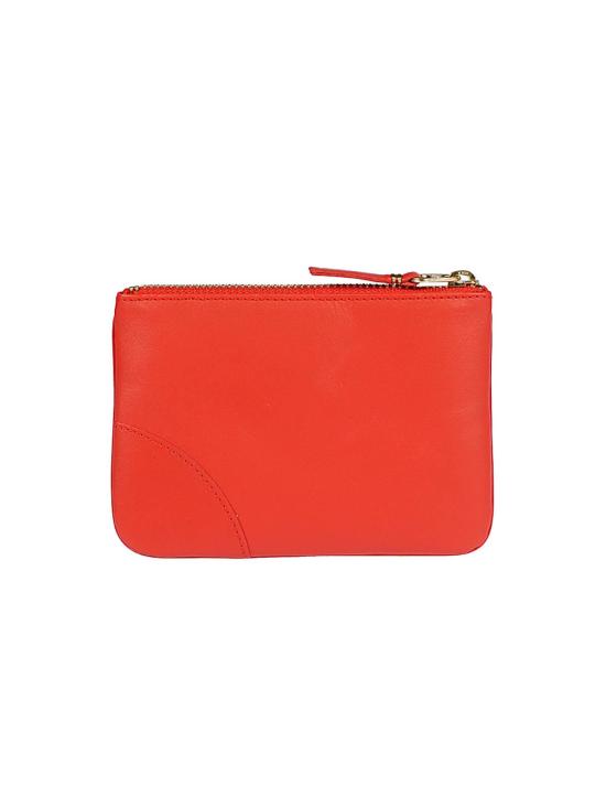 26SS 꼼데가르송 클래식 레더 라인 파우치 SA8100ORAN Beige - COMME DES GARCONS