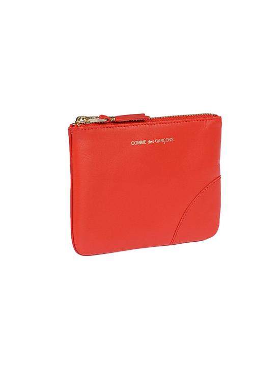26SS 꼼데가르송 클래식 레더 라인 파우치 SA8100ORAN Beige - COMME DES GARCONS