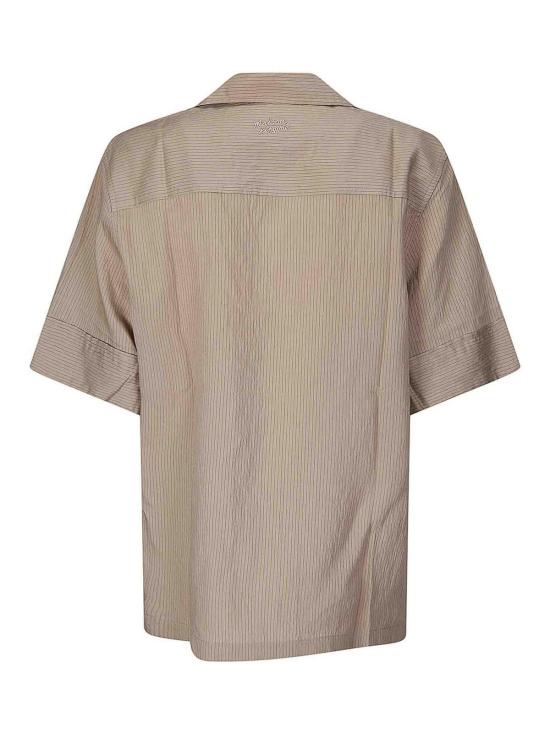 26SS 메종키츠네 블라우스 QW00411WC50840490 Grey - MAISON KITSUNE