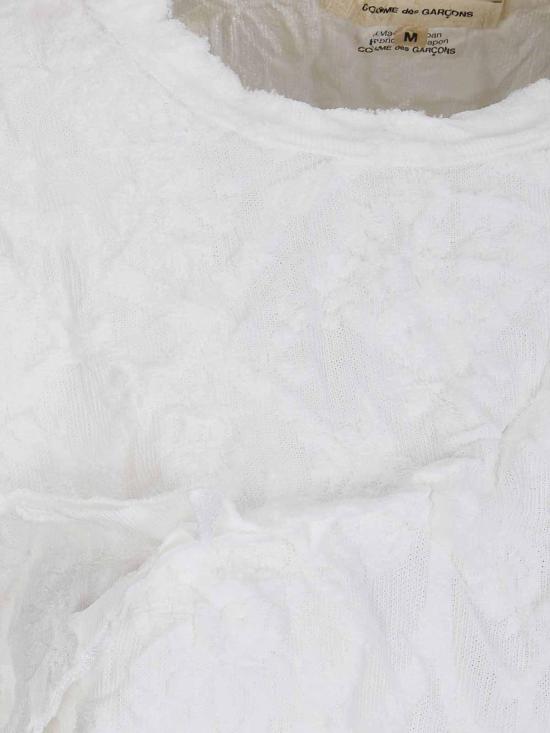 26SS 꼼데가르송 긴팔 티셔츠 GQT019S261 White - COMME DES GARCONS