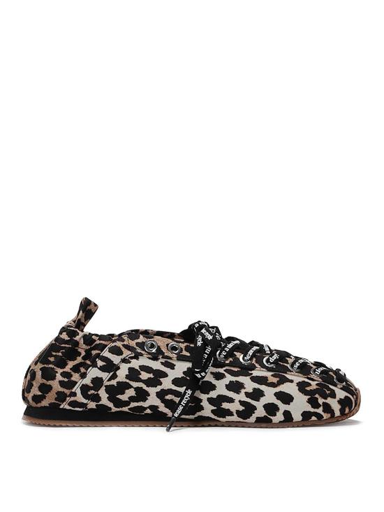 26SS 가니 플랫 슈즈 B1040017943 Animal Print