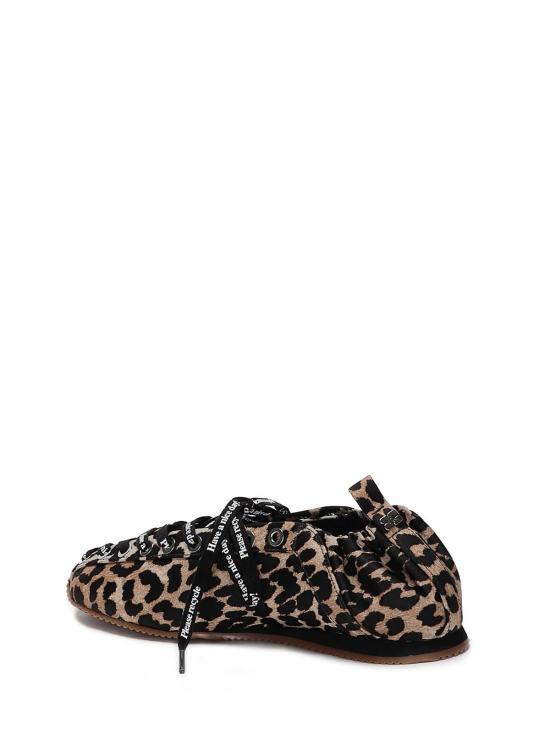 26SS 가니 플랫 슈즈 B1040017943 Animal Print - GANNI