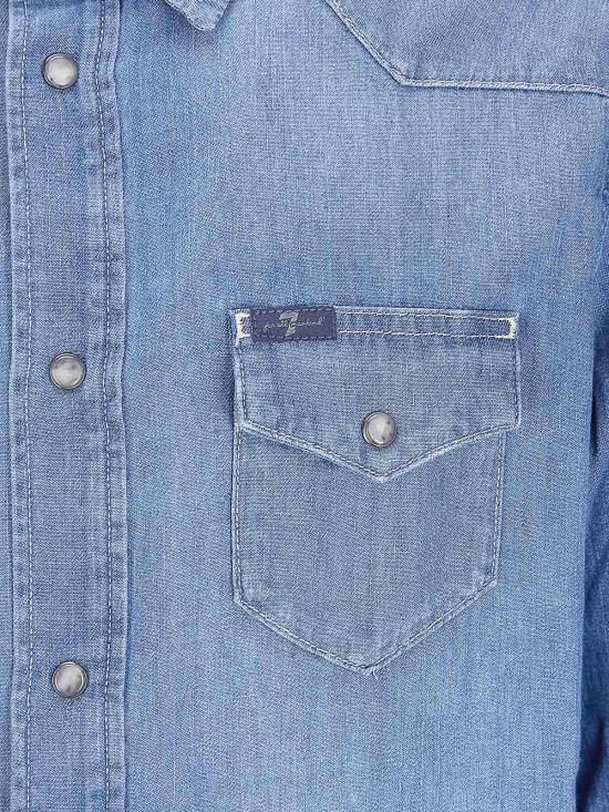 26SS 세븐포올맨카인드 셔츠 7T840G513A8 Gold - 7 FOR ALL MANKIND