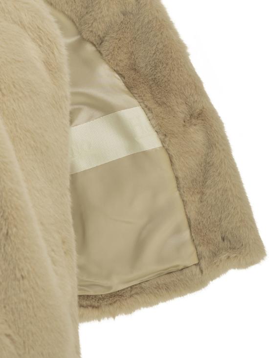 26FW 에르노 무스탕 리조트 재킷 및 코트 베이지색 - HERNO