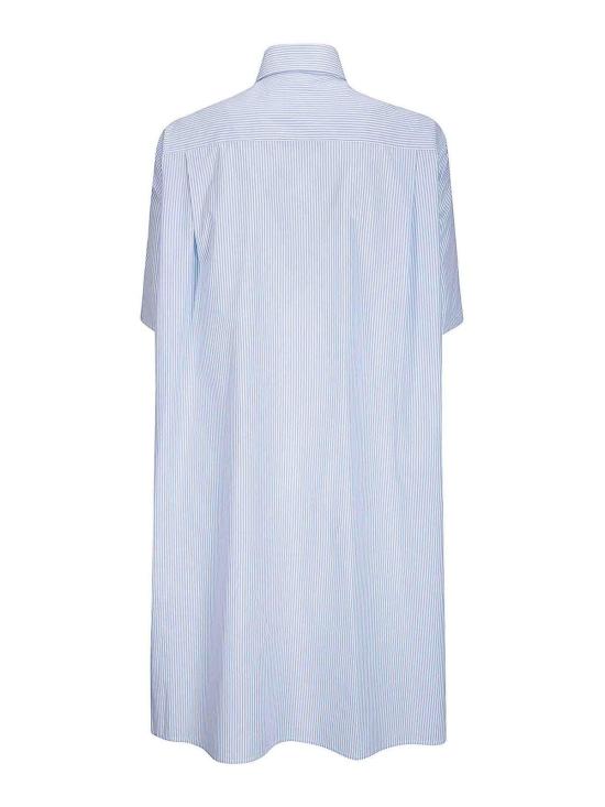 26SS MM6 메종마르지엘라 미디 원피스 S62CT0252M35874001F Blue - MM6 MAISON MARGIELA