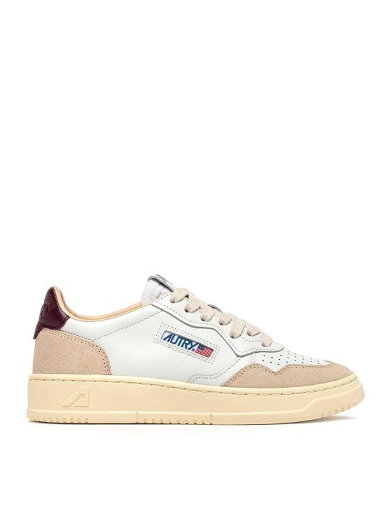 26FW 오트리 메달리스트 로우 스니커즈 AULMLS18 White