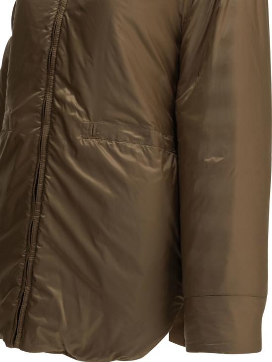 26FW 막스마라 더 큐브 아우터 양면 착용 가능한 방수 파카 재킷 및 코트 (갈색) - MAXMARA THE CUBE