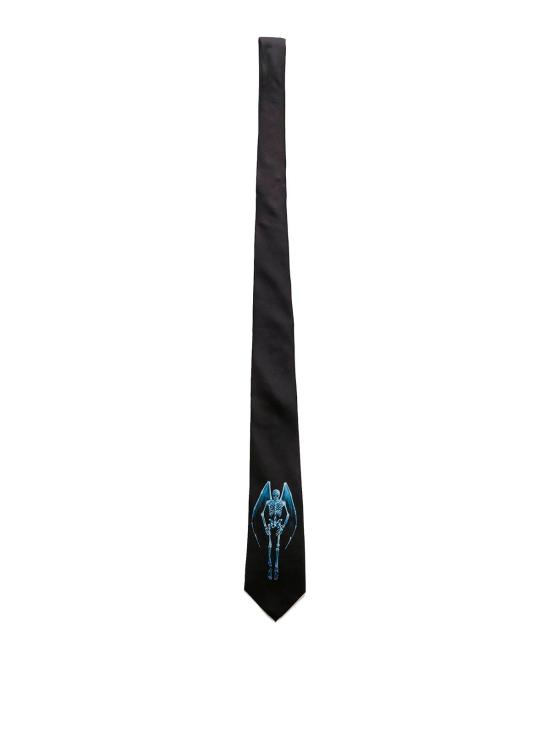 26SS 아워레가시 넥타이 A2668TFFANGELPRINT Black
