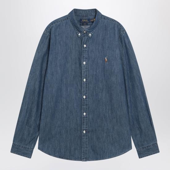 25FW 폴로 랄프로렌 클래식 플리스 후드 집업 710548539001CO Blue