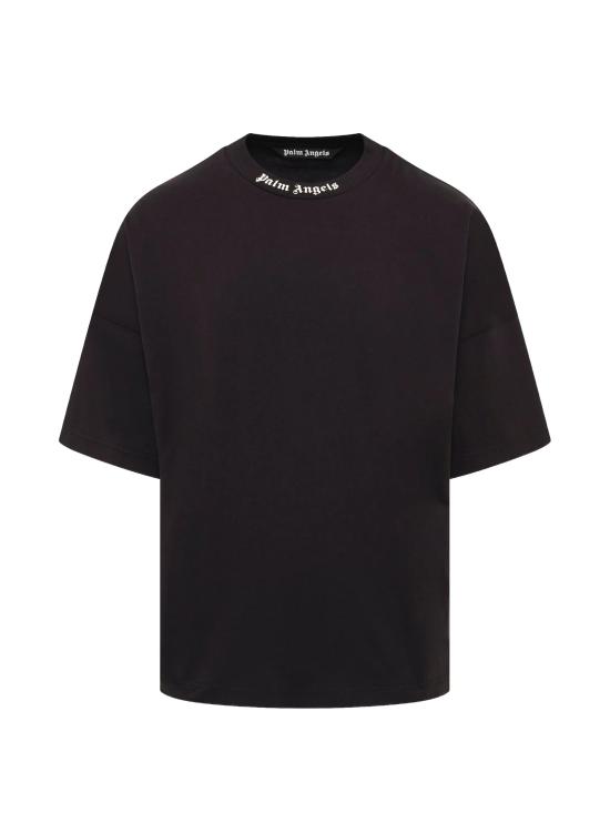 26FW 팜앤젤스 반팔 티셔츠 PAMAA005 JR002 1003 BLACK