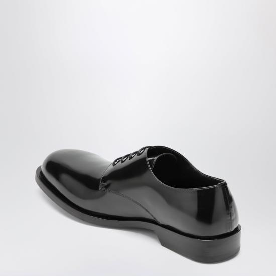 26FW 로에베 보바인 카프스킨 더비 슈즈 M816S02X32LE Black - LOEWE