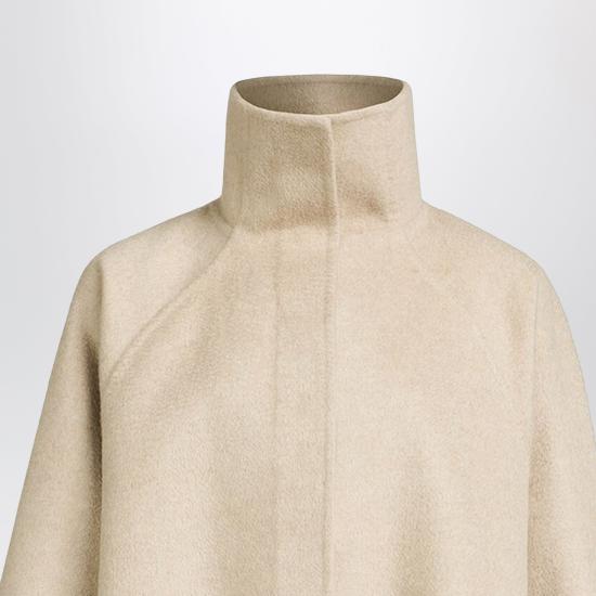 26FW 알라이아 코트 AA9M1207T500DWS Beige - ALAIA