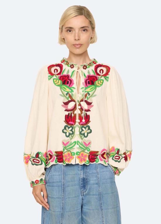  씨뉴욕 블라우스 AW26 058 CREAM