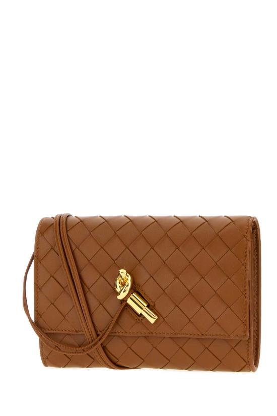 26FW 보테가베네타 안디아모 파우치 온 스트랩 836940VCPP2 2387 TANNIN - BOTTEGA VENETA