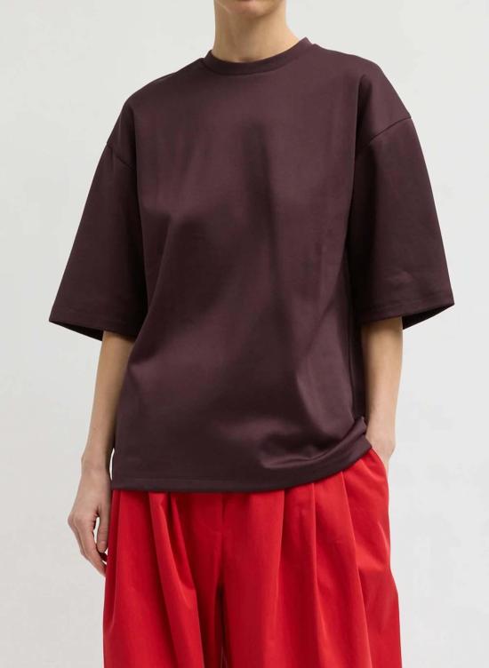  티비 반팔 티셔츠 T000AK7741 BROWN