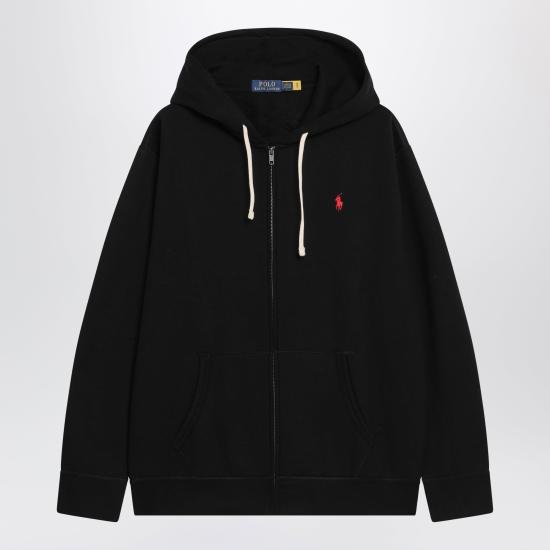 26FW 폴로 랄프로렌 후드 티셔츠 710813297001CO Black