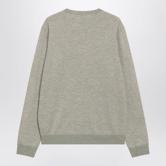 26FW 로로피아나 긴팔 티셔츠 FRM1386WS Green - LORO PIANA