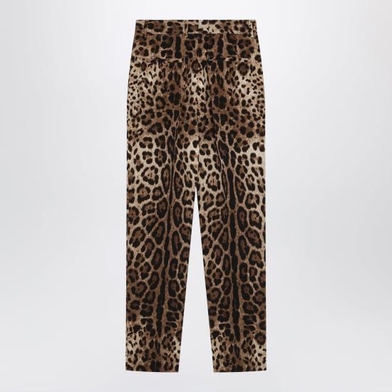 26FW 돌체앤가바나 스트레이트 팬츠 FTAM2TFSBAV Brown - DOLCE & GABBANA