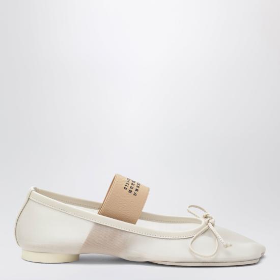 26FW MM6 메종마르지엘라 플랫 슈즈 S59WZ0101P7138 Beige
