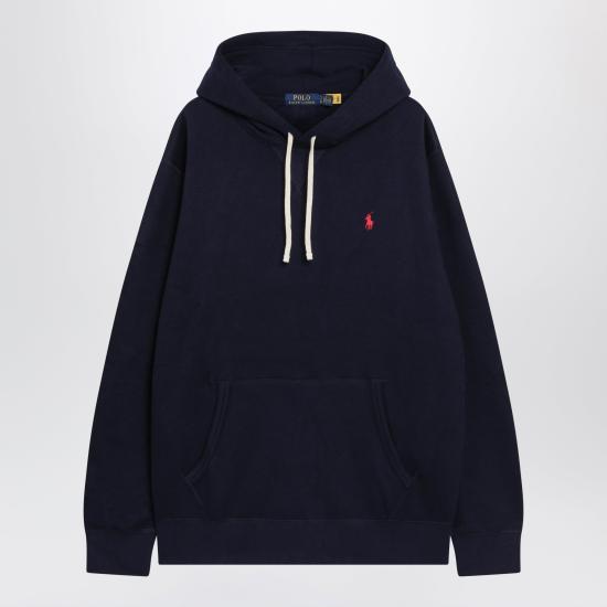 26FW 폴로 랄프로렌 포니로고 자수 후드 티셔츠 710766778007UCO Blue