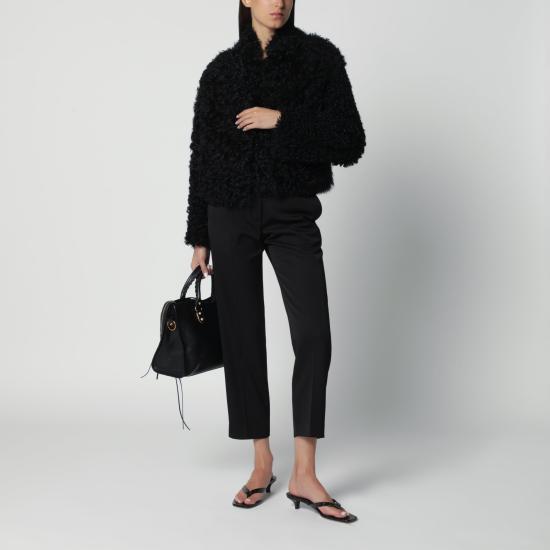 26FW 아르마 무스탕 115L266088 02LE Black - ARMA