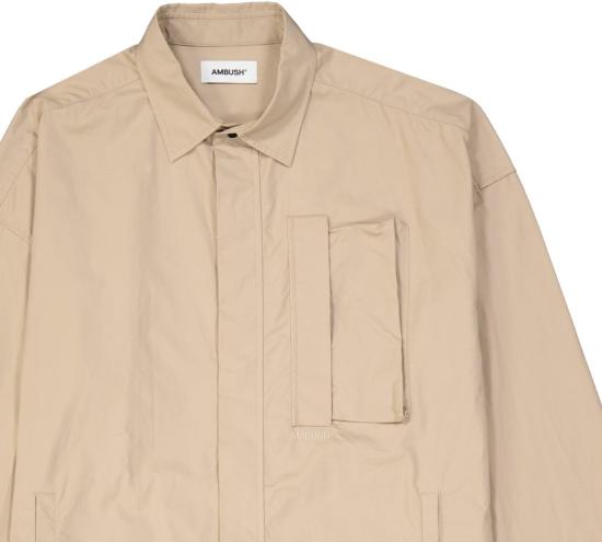 26FW 엠부시 긴팔 셔츠 15430798082388 BEIGE - AMBUSH