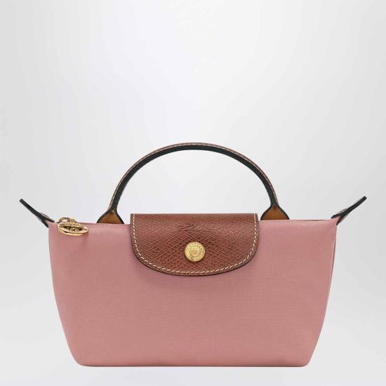 26FW 롱샴 르 플리아쥬 오리지널 핸들 파우치 34175089 Pink