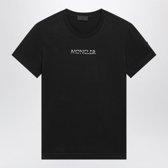 26FW 몽클레어 반팔 티셔츠 8C0001289B8Q Black