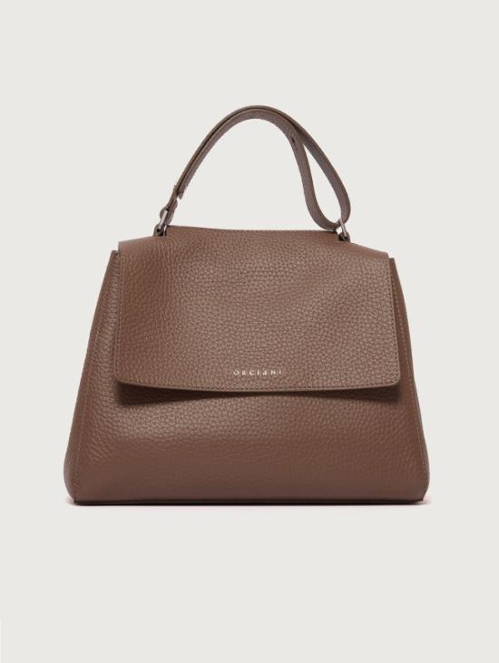 26FW 오르치아니 토트백 Borsa Sveva a Mano Media Visone
