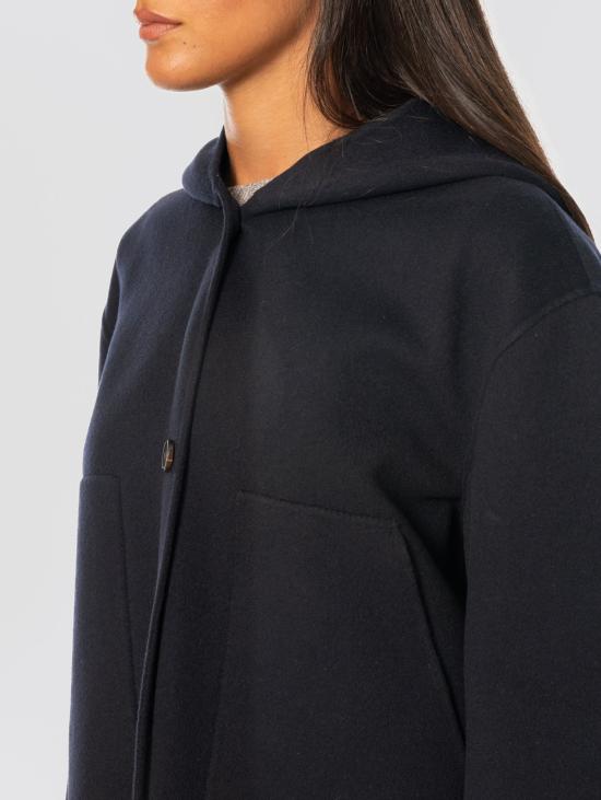 26FW 막스마라 자켓 카포토 코르토 콘 카푸치오 블루 - MAX MARA