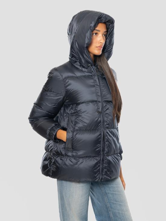 26FW 막스마라 패딩 피우미노 코르토 콘 로상헤 암피 블루 - MAX MARA