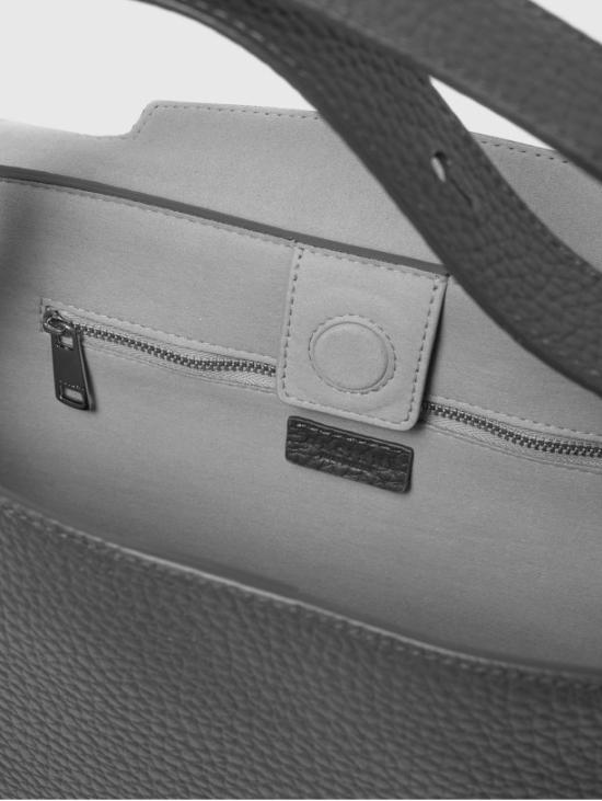 26FW 오르치아니 토트백 Borsa Sveva a Mano Media Nero - ORCIANI