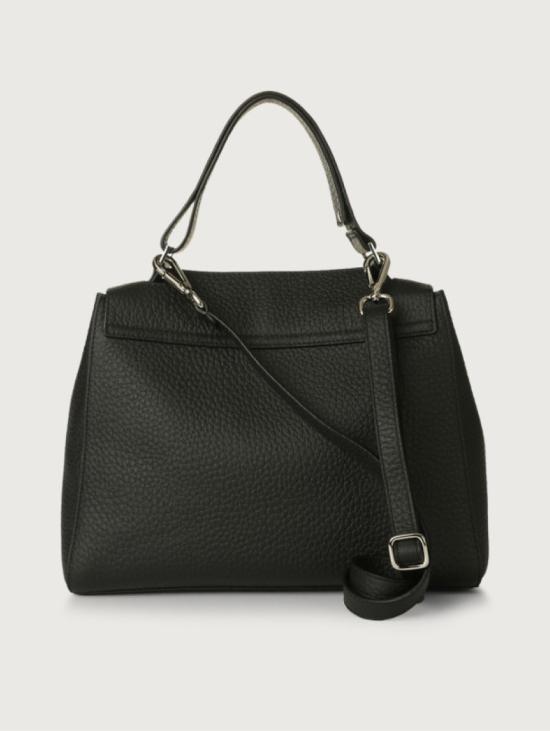26FW 오르치아니 토트백 Borsa Sveva a Mano Media Nero - ORCIANI