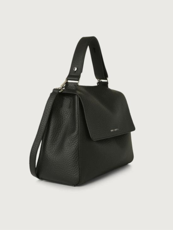 26FW 오르치아니 토트백 Borsa Sveva a Mano Media Nero - ORCIANI