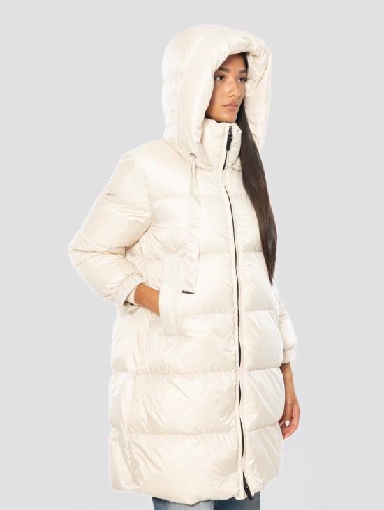 26FW 막스마라 롱패딩 피우미노 임보티토 미디 콘 카푸치오 바닐리아 - MAX MARA