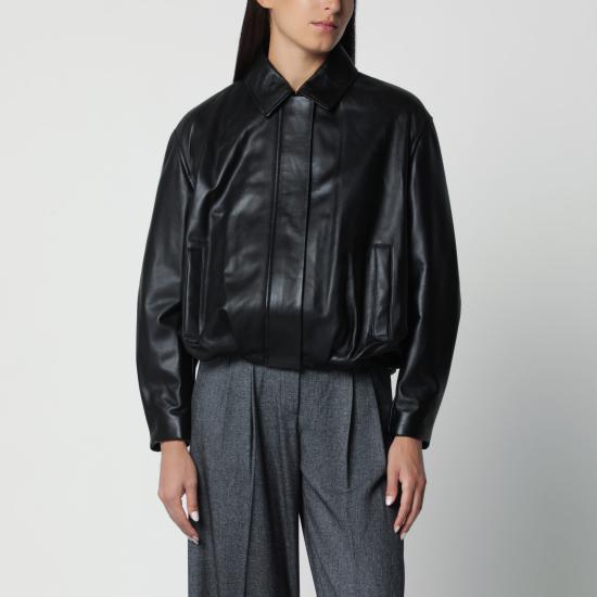 26FW 아르마 가죽 자켓 003L266009 02LE Black