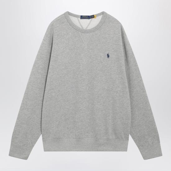 26FW 폴로 랄프로렌 포니 로고 자수 맨투맨 710766772004CO Grey