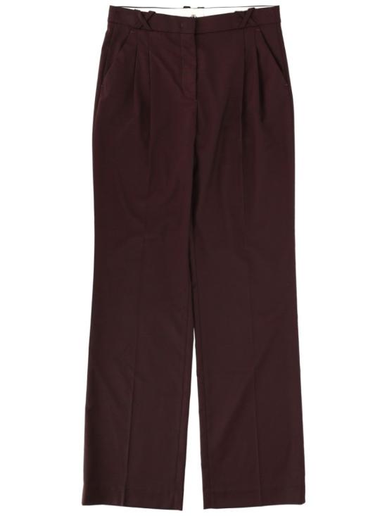 25FW 더 가먼트 스트레이트 팬츠 21715 152 Burgundy