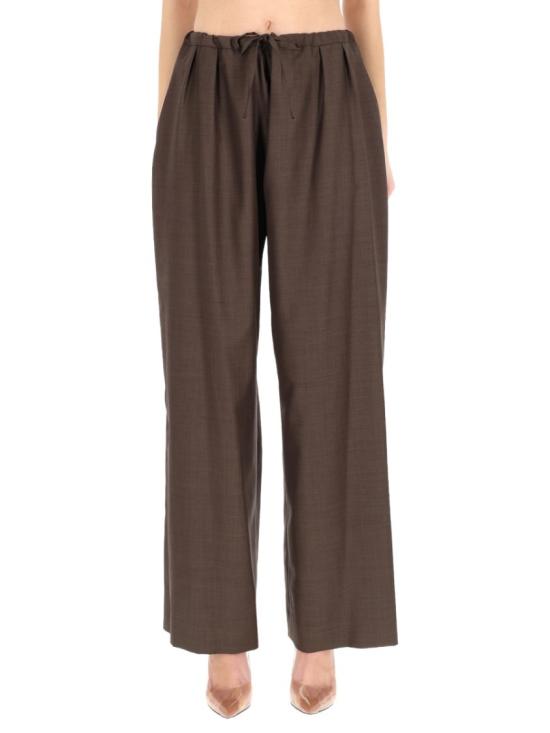 25FW 루루 드 세종 스트레이트 팬츠 COVELDS BROWNMELANGE