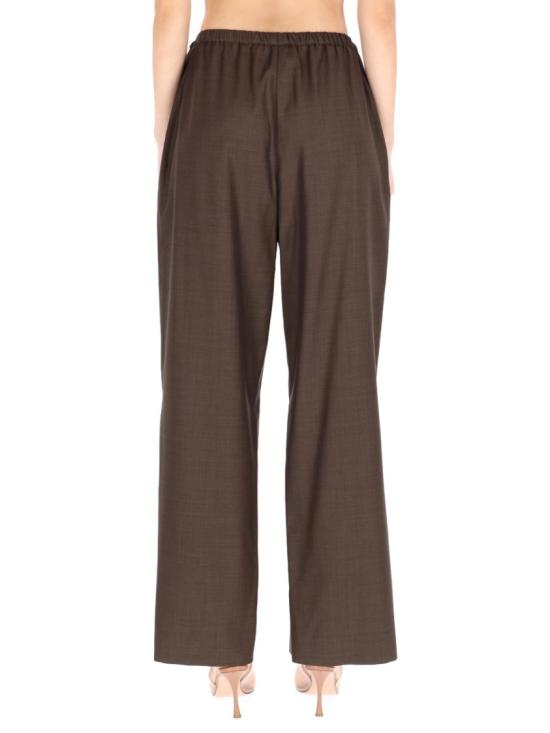 25FW 루루 드 세종 스트레이트 팬츠 COVELDS BROWNMELANGE - LOULOU DE SAISON